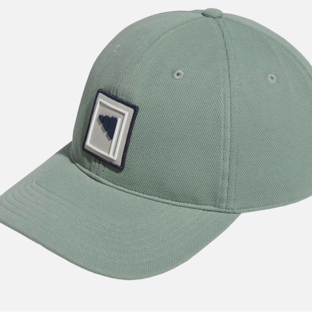 adidas Sage Green Cap with Logo Patch